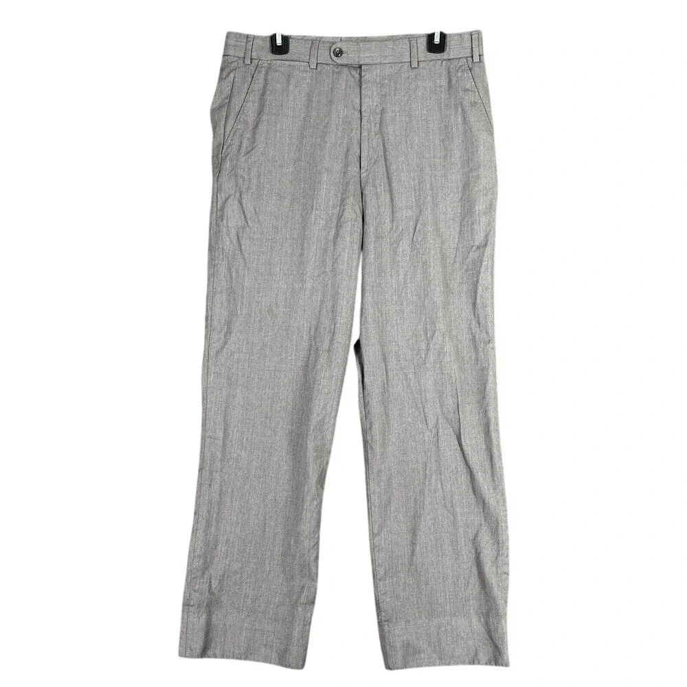 Hiltl Angelico Super 140s Wool‎ Dress Pants Men 34x30 Tailored Luxury European